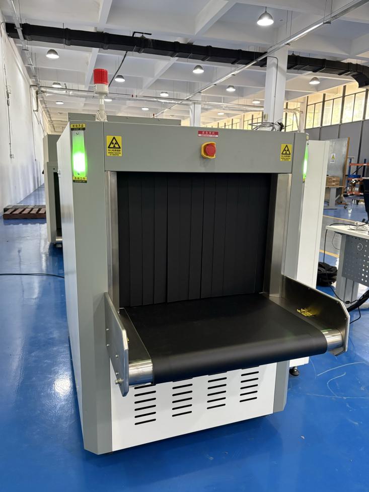 Caractéristique facultative pour l'inspection de la sécurité des rayons X EUIPment: système d'alarme audiovisuel