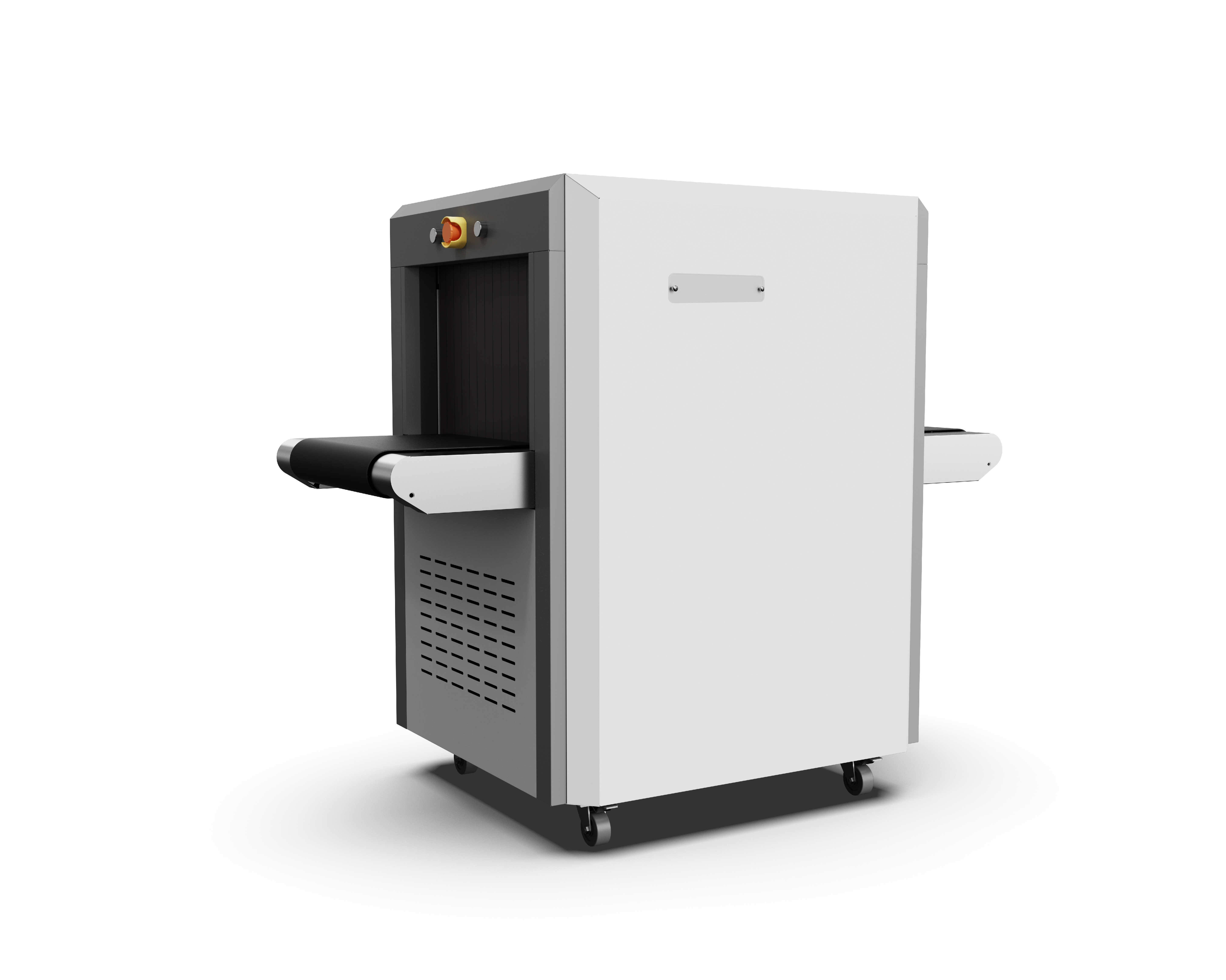 Scanner &agrave; rayons X pour colis de la salle de courrier