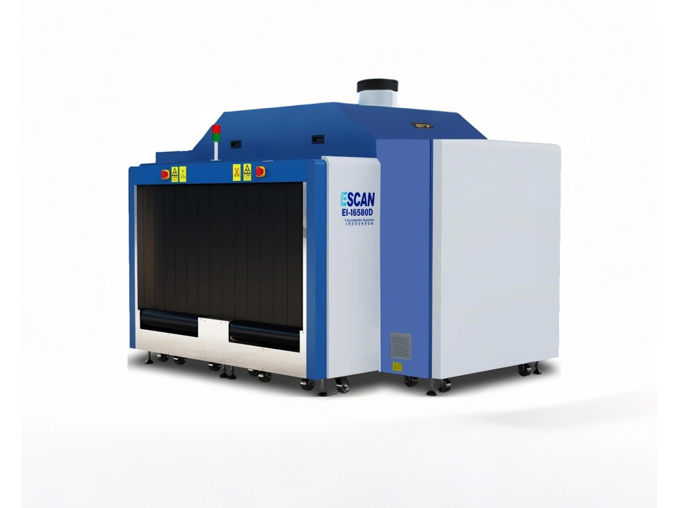 Équipement de contrôle de sécurité à double vue à rayons X pour bagages enregistrés EI-16580D