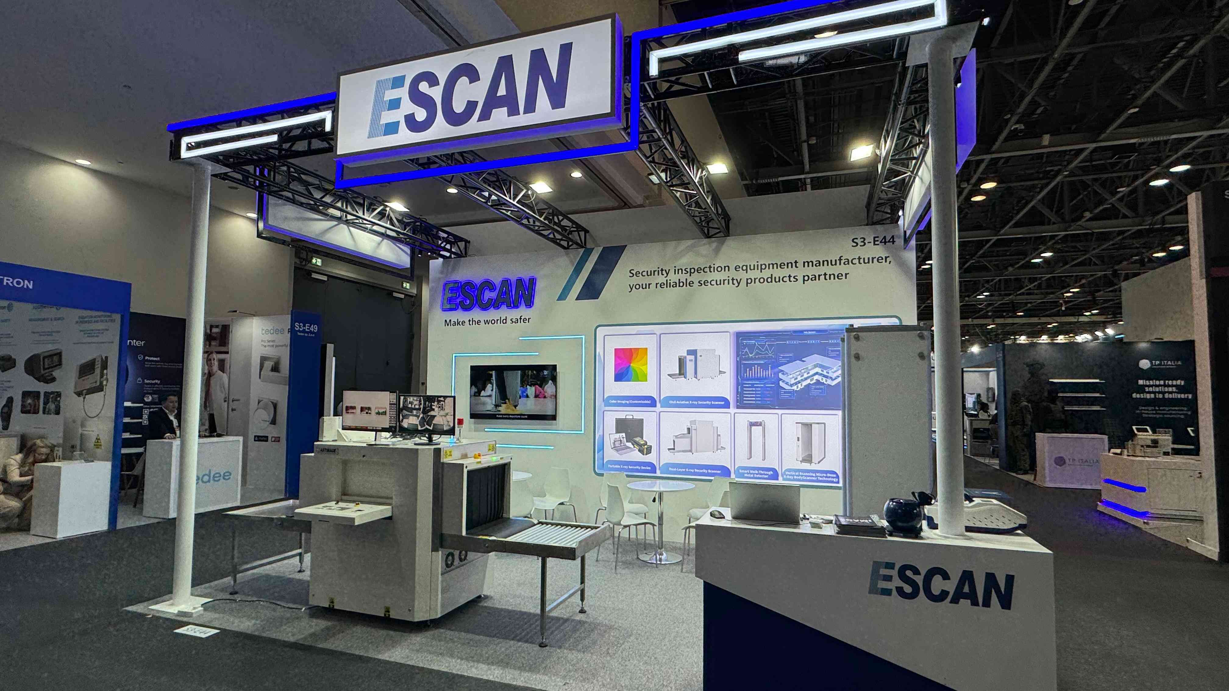 EASTIMAGE sera présent à INTERSEC DUBAI 2026 – Stand d’équipement professionnel entièrement construit