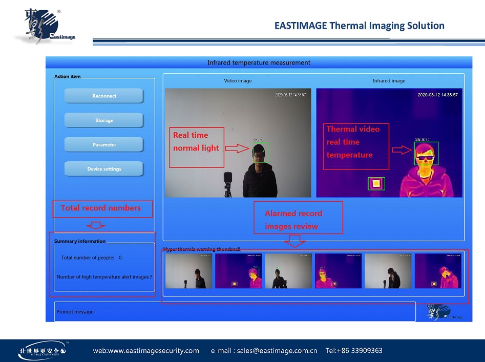 produit d'imagerie thermique